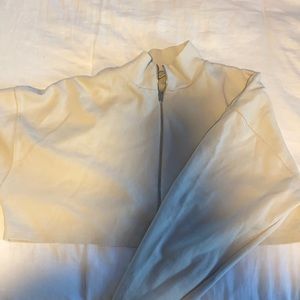 zara cropped zip up